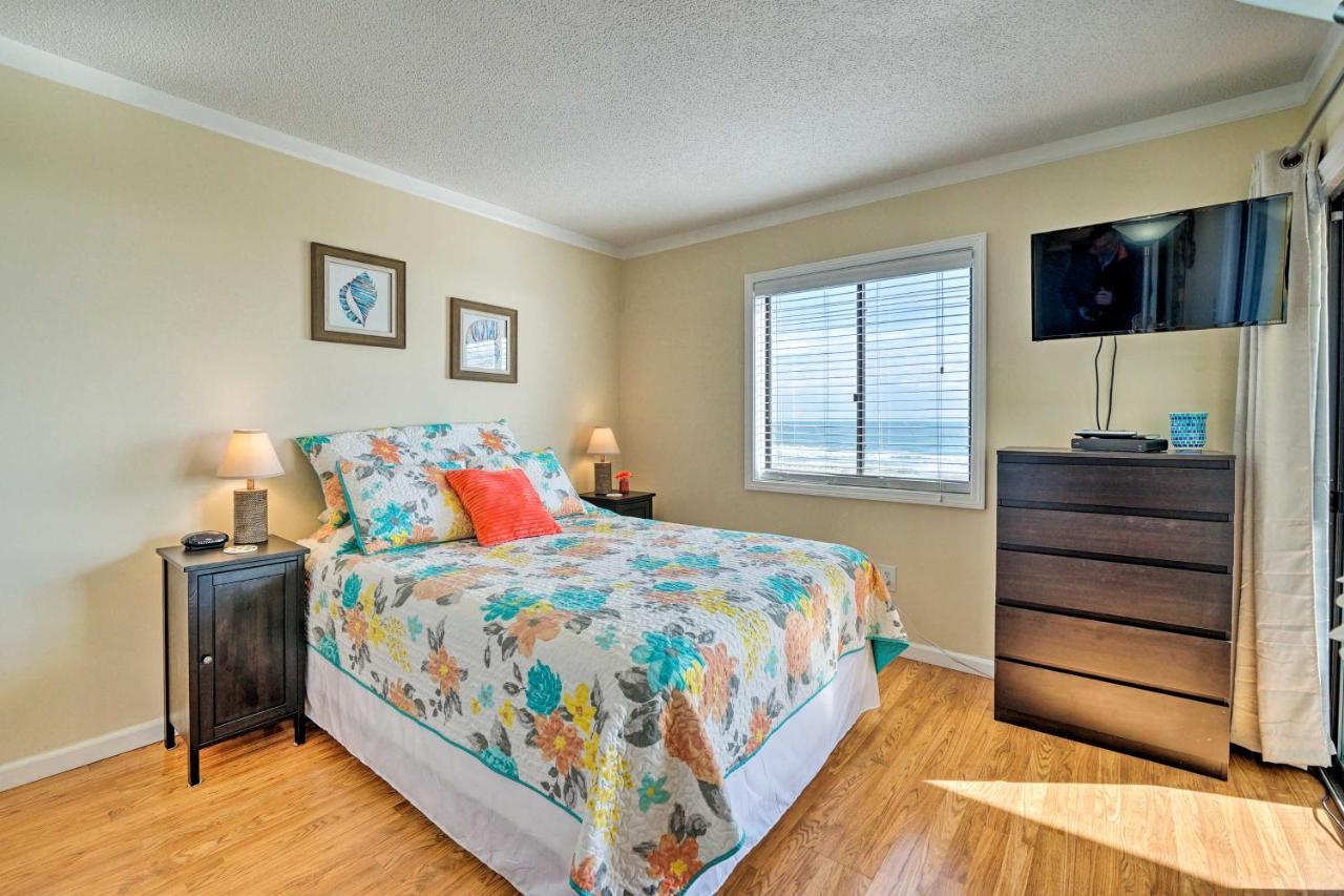 캐롤라이나비치 Breezy Beach Retreat With 180-Degree Ocean Views! 아파트 외부 사진